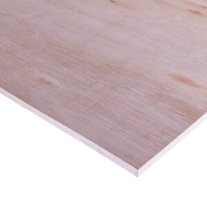 Home 12mm Chinese Eucalyptus Face Poplar Core External Grade Plywood B/BB CE2+ 2440 x 1220mm (8ā² X 4ā²)