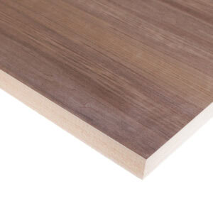 31mm Black Walnut Veneered MDF 2 Sides Crown Cut A/B 2440 x 1220mm (8' x 4')